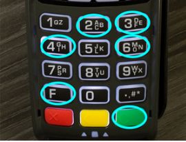 IPP320 Keypad