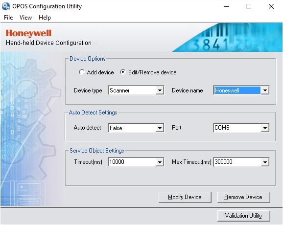 HoneywellOPOSCoonfigurationUtility