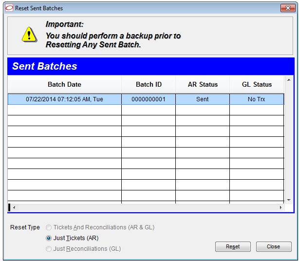 ResetSentBatches