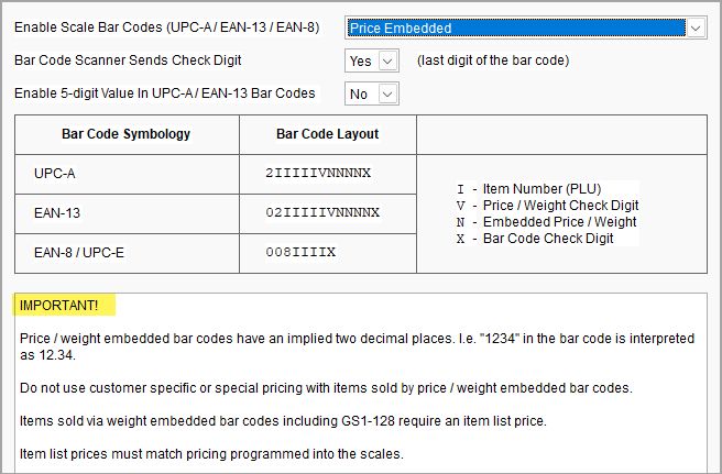 ScaleBarCodes